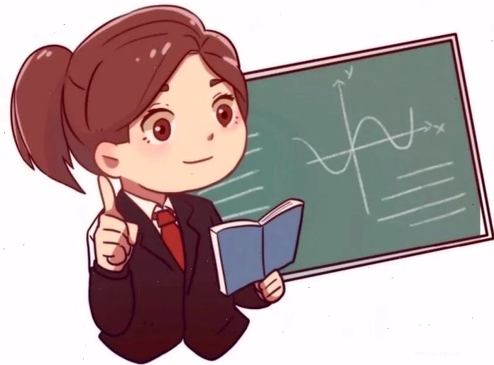 Tranh cô giáo chibi