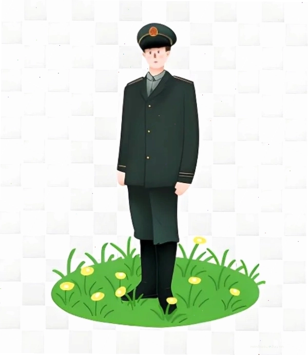 Vẽ chú bộ đội đẹp chibi