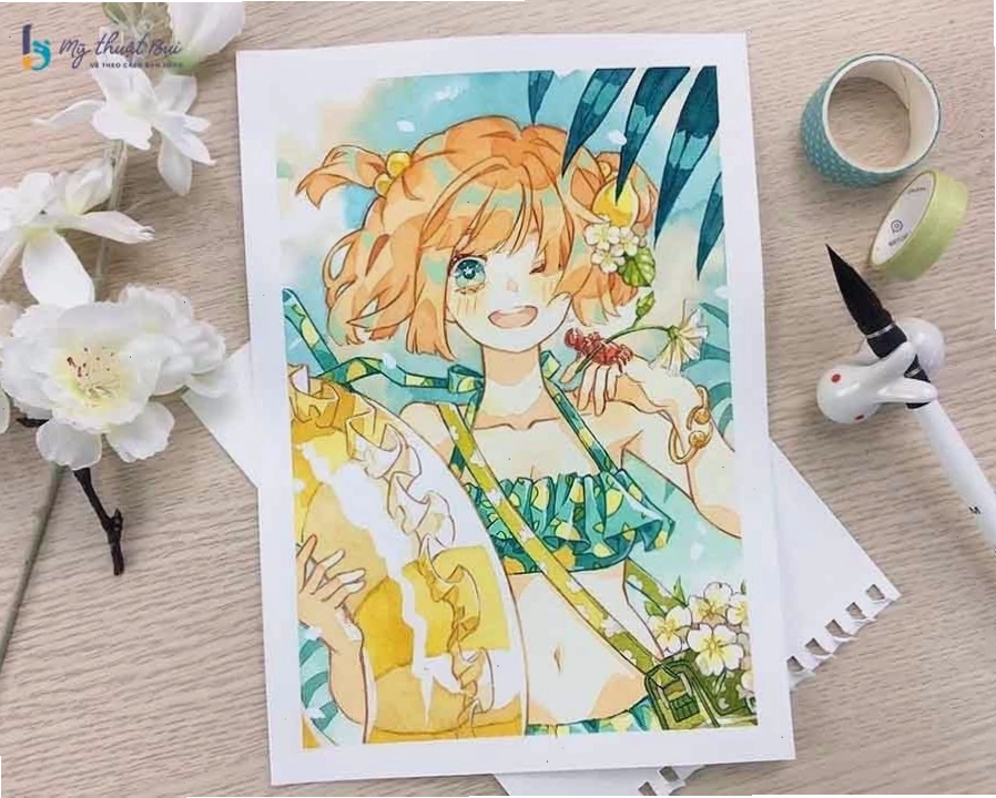 Vẽ nhân vật anime đơn giản và dễ thương