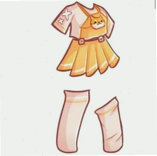 Vẽ Trang Phục Anime Chibi đáng yêu