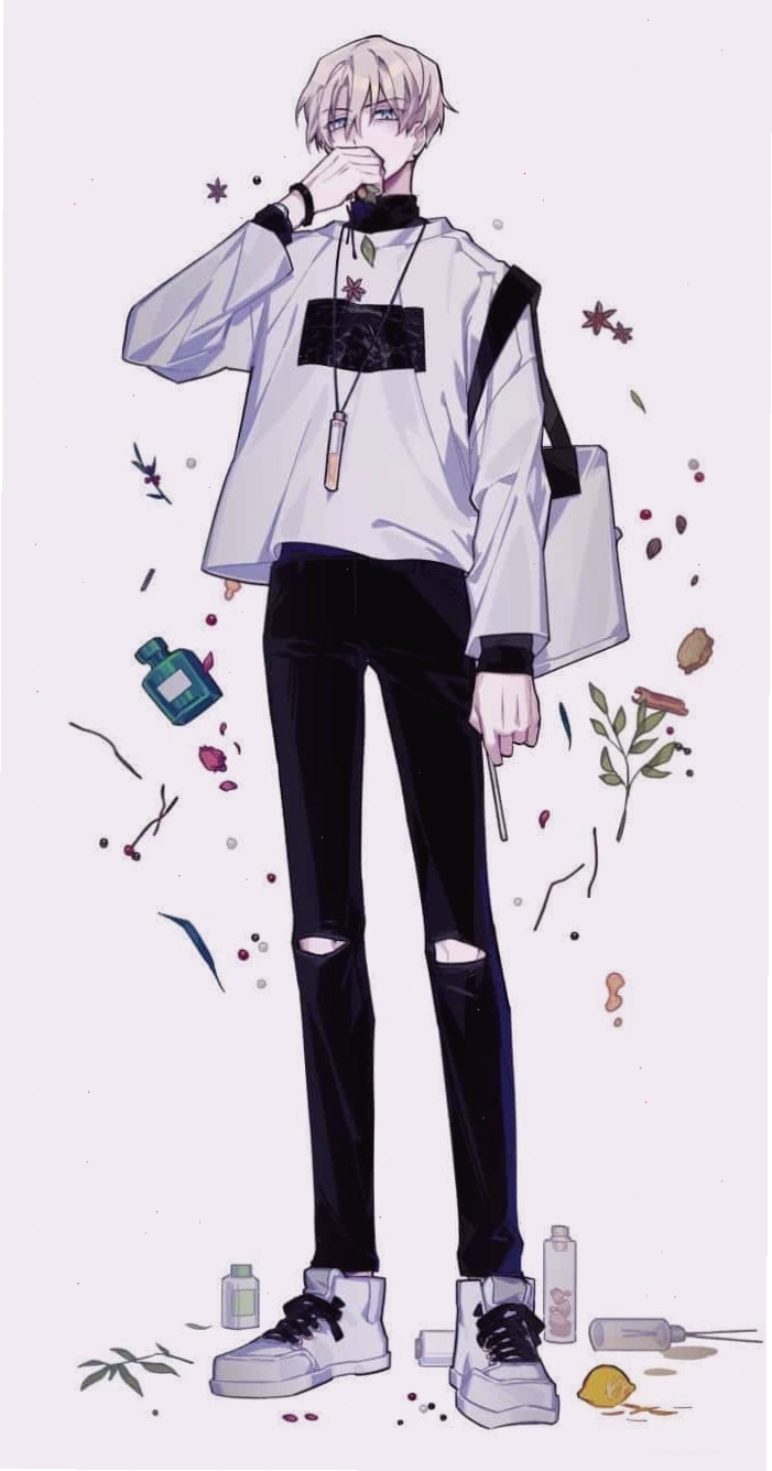 Vẽ trang phục Anime nam đẹp
