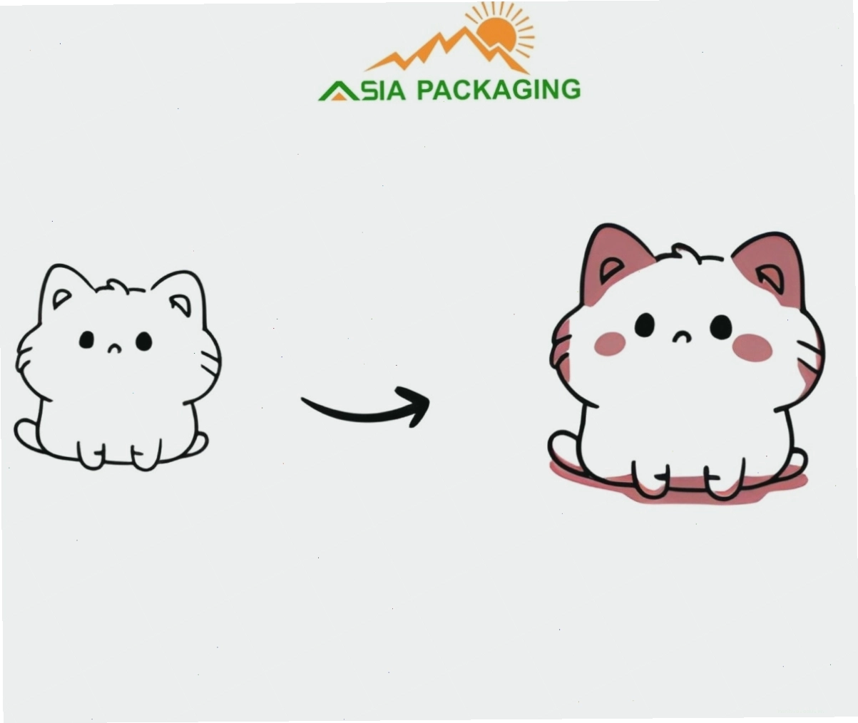 Ví dụ sticker anime dễ thương