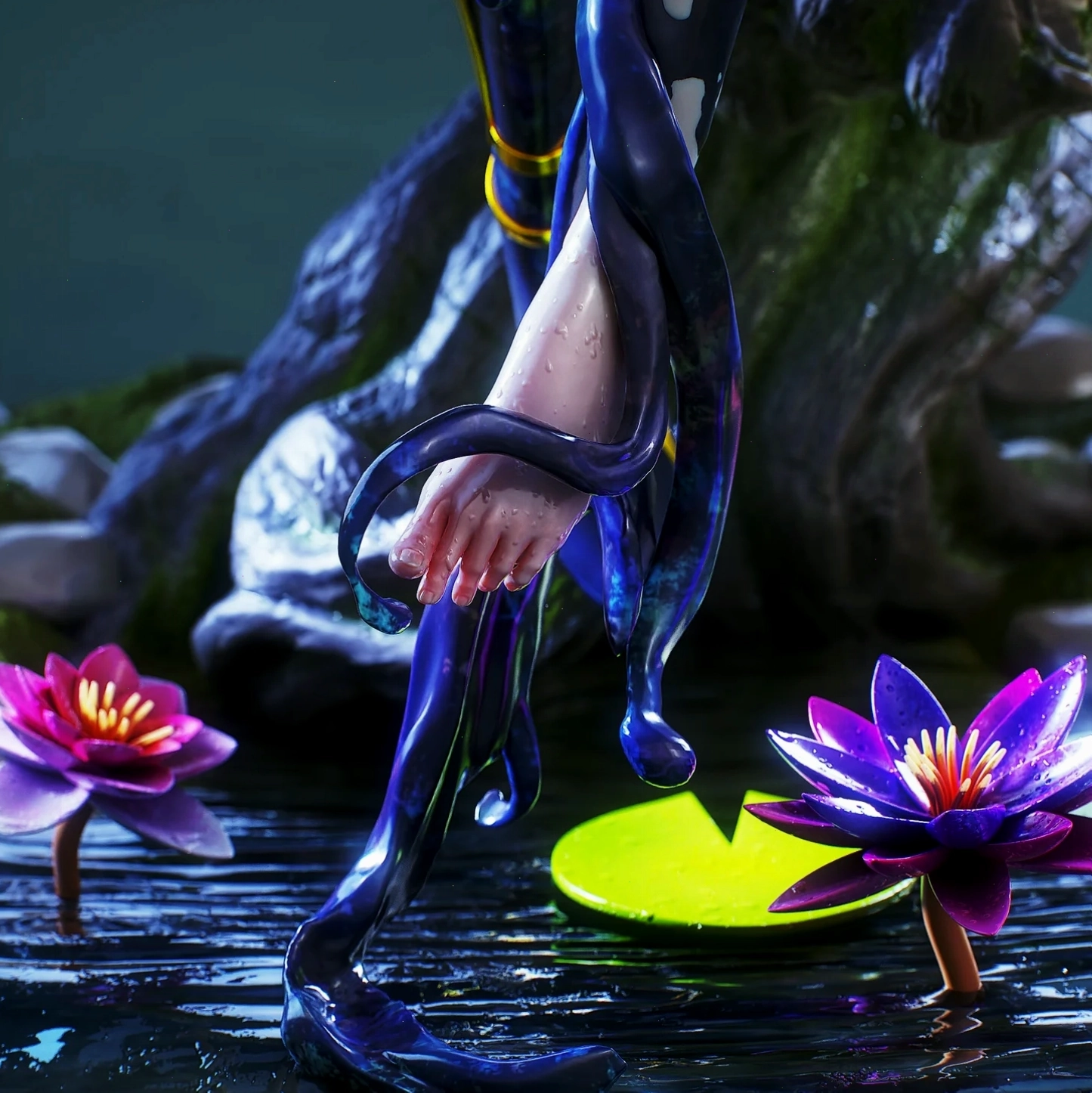 Vũ khí đặc trưng của Alpha The Eminence in Shadow trong cosplay