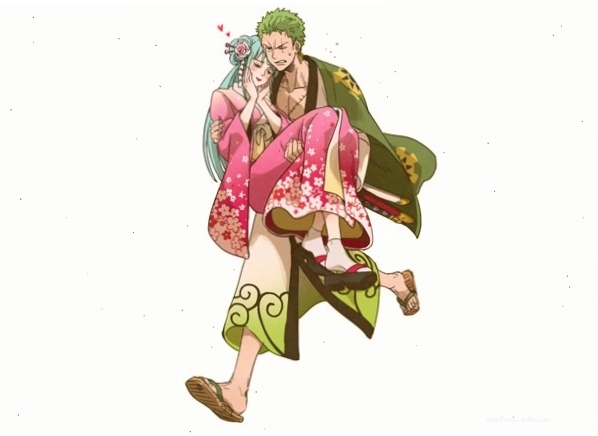 Zoro nhìn thẳng về phía trước với ánh mắt quyết tâm