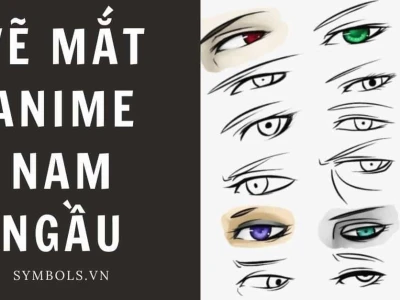 Bí Quyết Vẽ Mắt Anime Nam Ngầu Lạnh Lùng Ấn Tượng