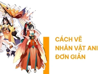 Bí quyết vẽ nhân vật anime đơn giản cho người mới bắt đầu