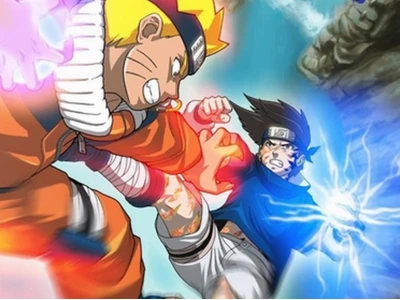 Naruto và Sasuke: Tình bạn vượt trên đối thủ, cùng nhau tôi luyện sức mạnh