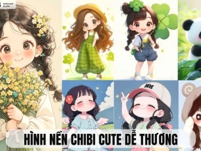 Ngắm nhìn 50+ Hình ảnh cô gái cute chibi đáng yêu nhất 2026